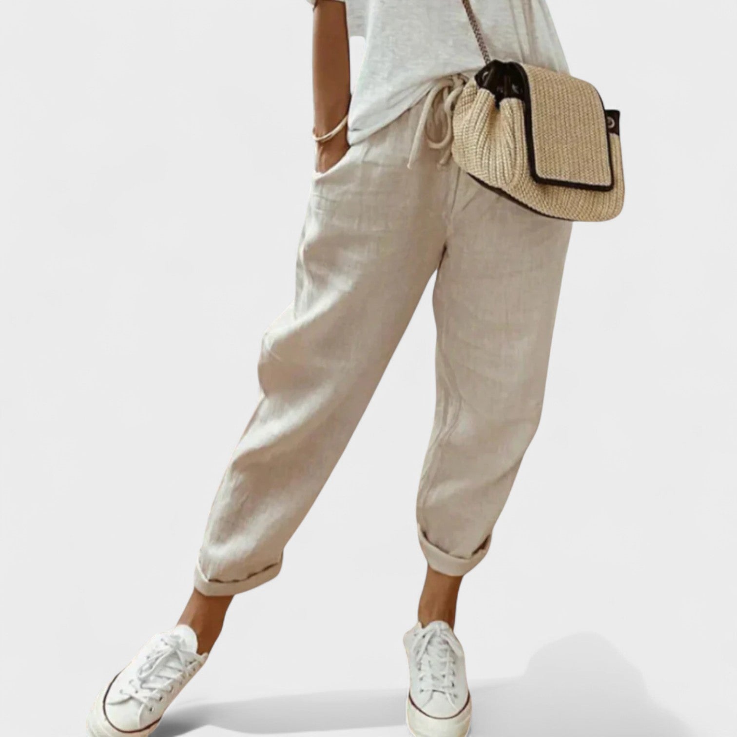 Francisca – Modern and Casual Linen Pants