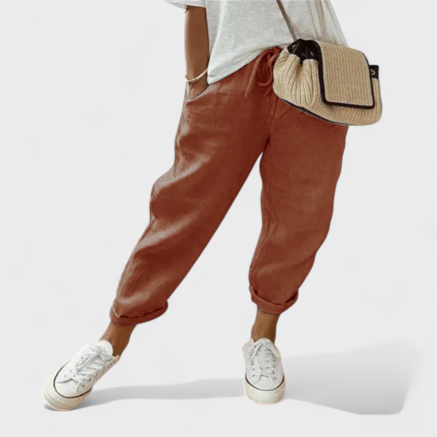Francisca – Modern and Casual Linen Pants