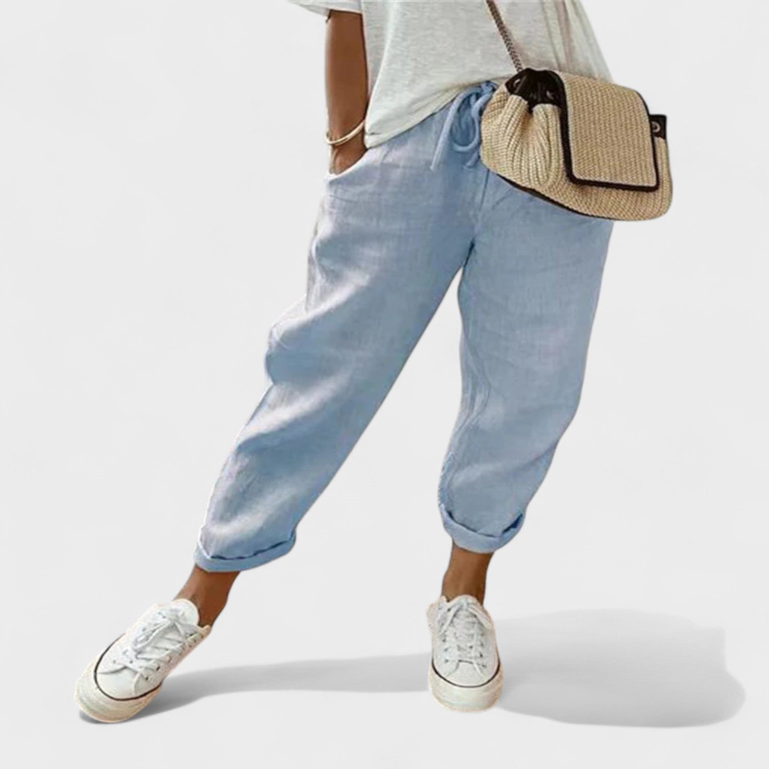 Francisca – Modern and Casual Linen Pants