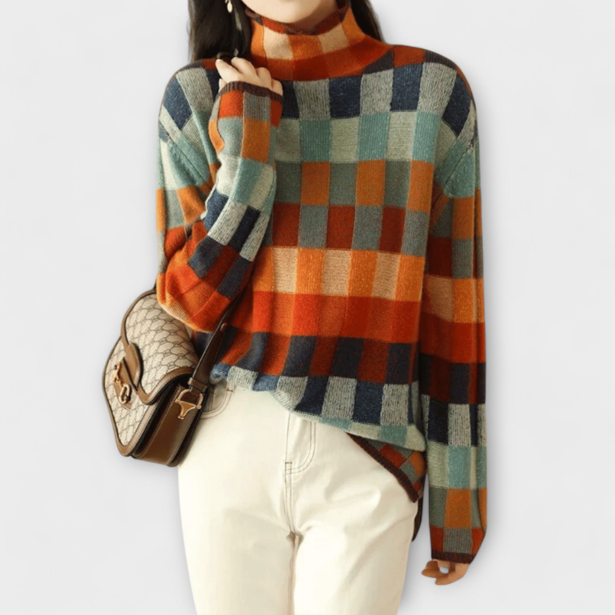Rita - Sweater with a round neckline