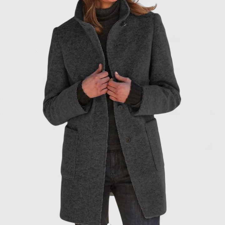 Debora - Classic Wool-Blend Coat