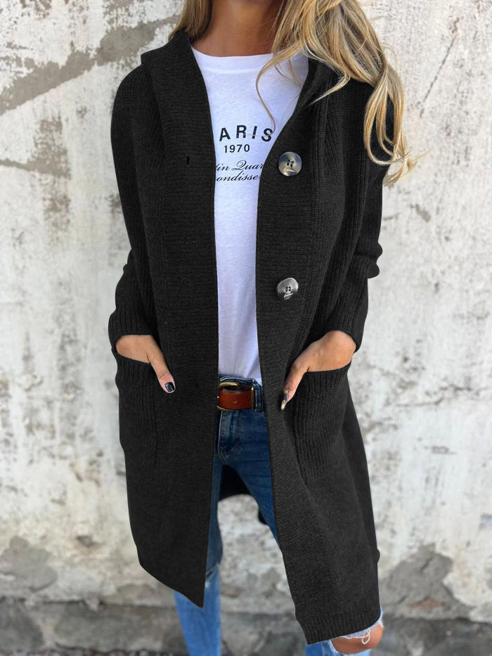 Sandra | Long and Elegant Knit Coat