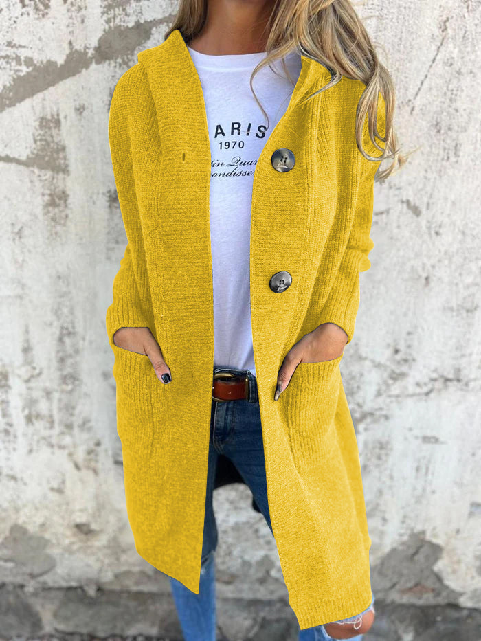 Sandra | Long and Elegant Knit Coat