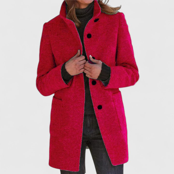 Debora - Classic Wool-Blend Coat