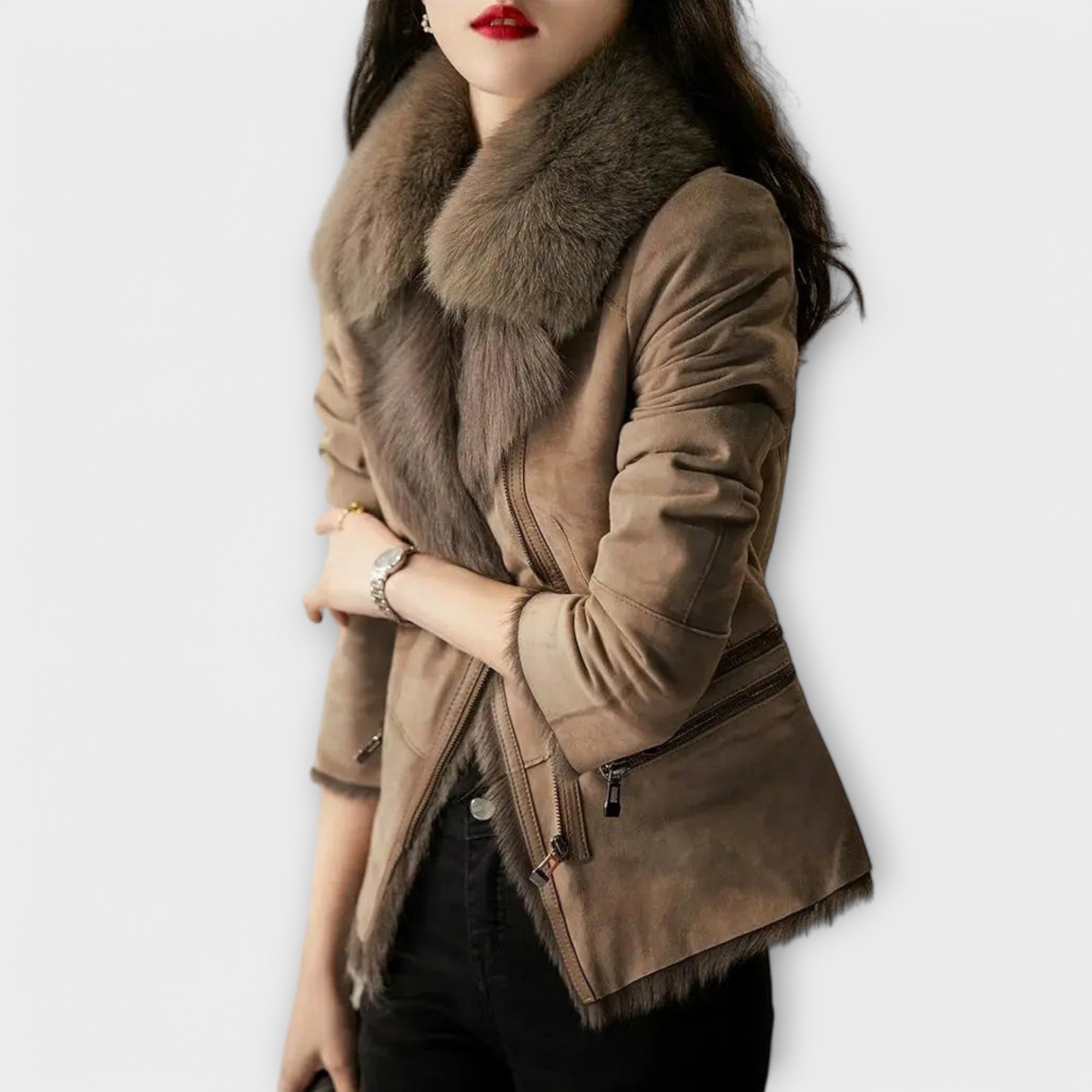 Mariana - Luxury Faux Fur Coat