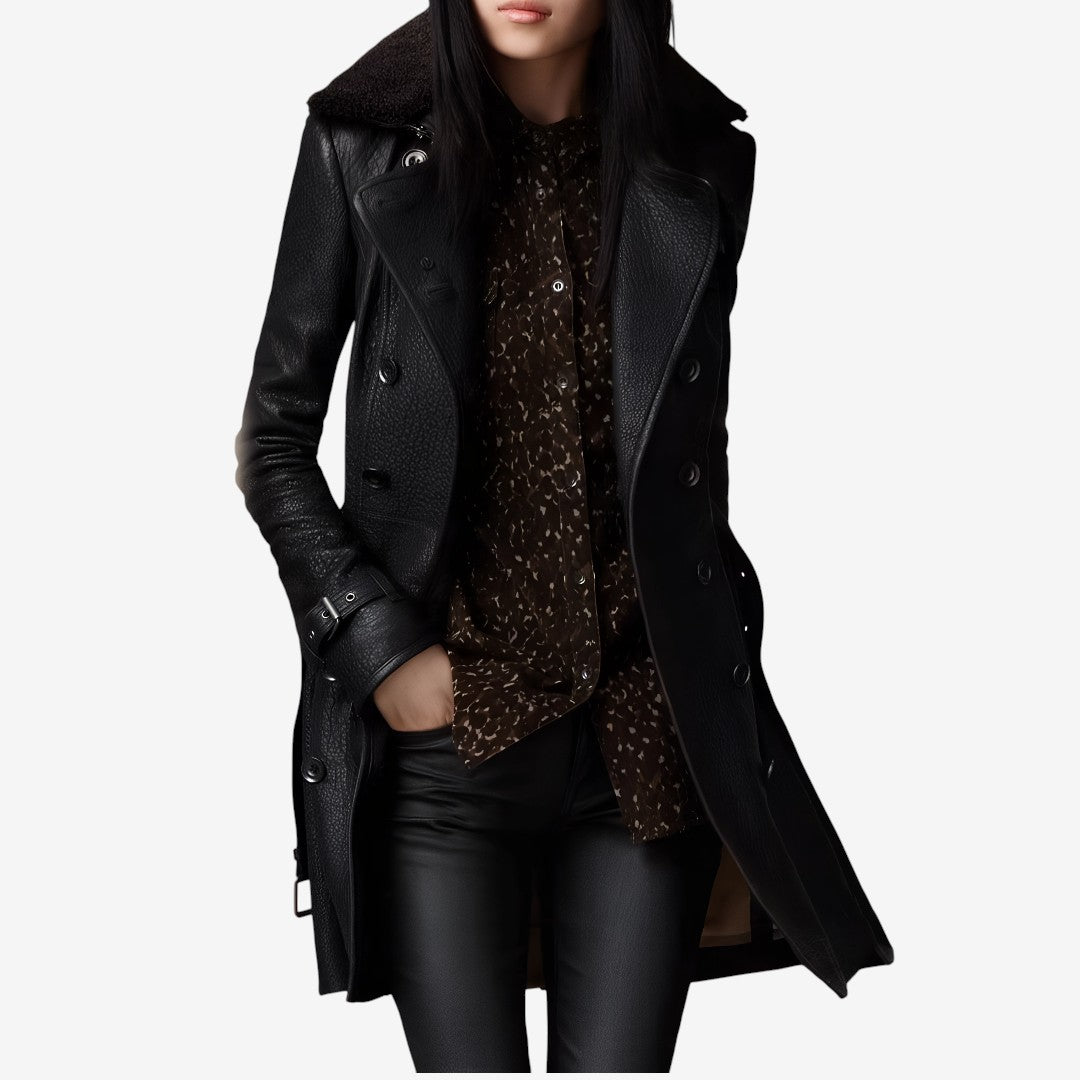 Carolina - Elegant Leather Jacket