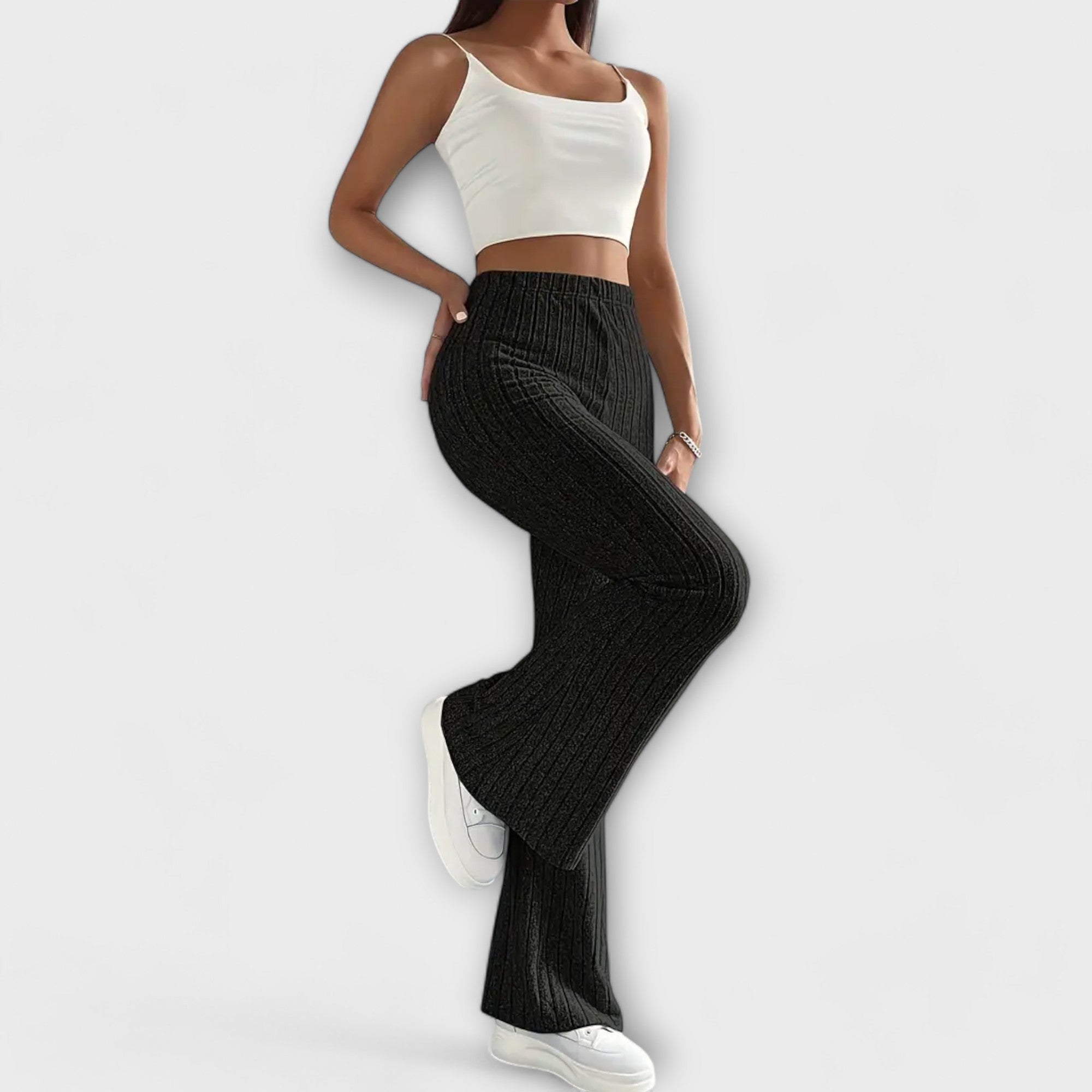 Alicia - Elegant Wide-Leg Pants