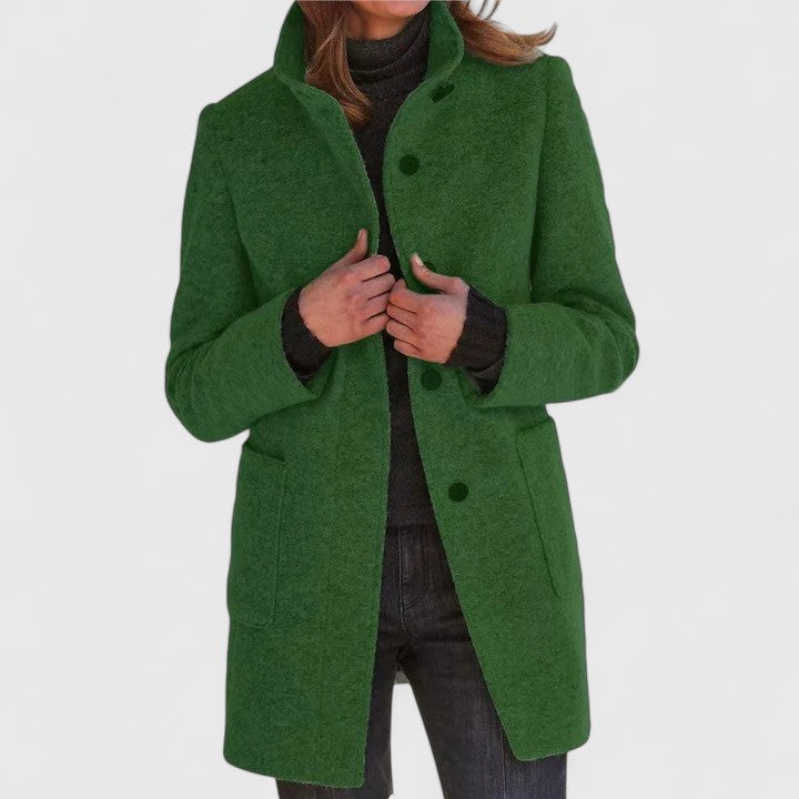 Debora - Classic Wool-Blend Coat