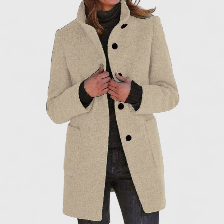 Debora - Classic Wool-Blend Coat