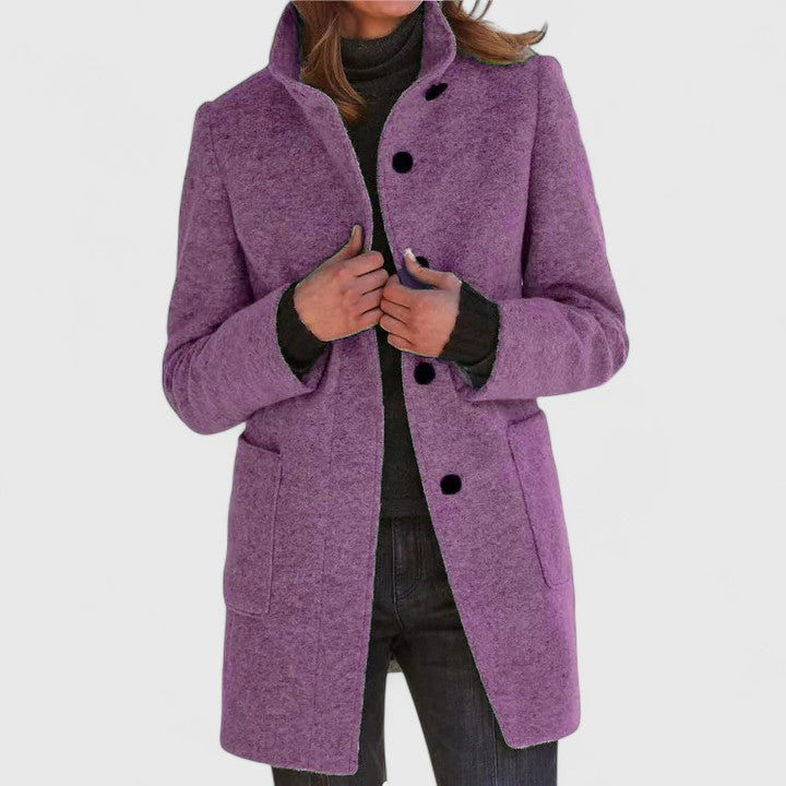 Debora - Classic Wool-Blend Coat
