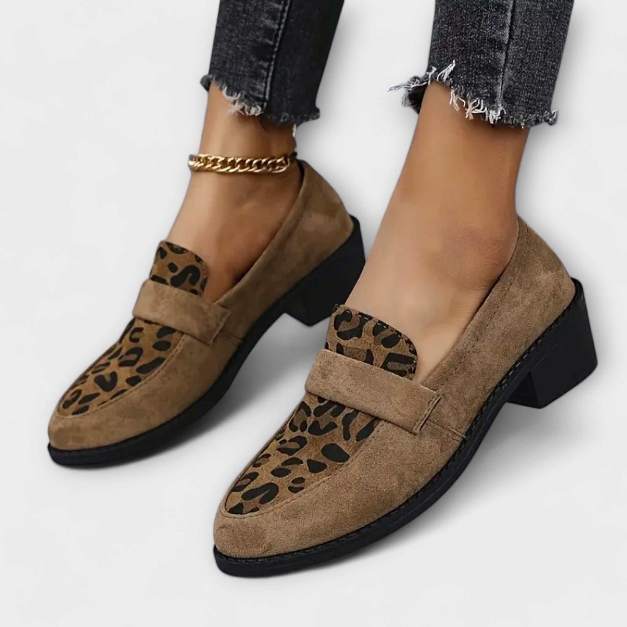 Camila - Elegant Leopard-Print Shoes