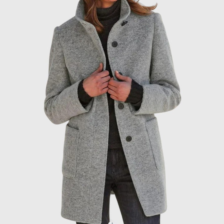 Debora - Classic Wool-Blend Coat