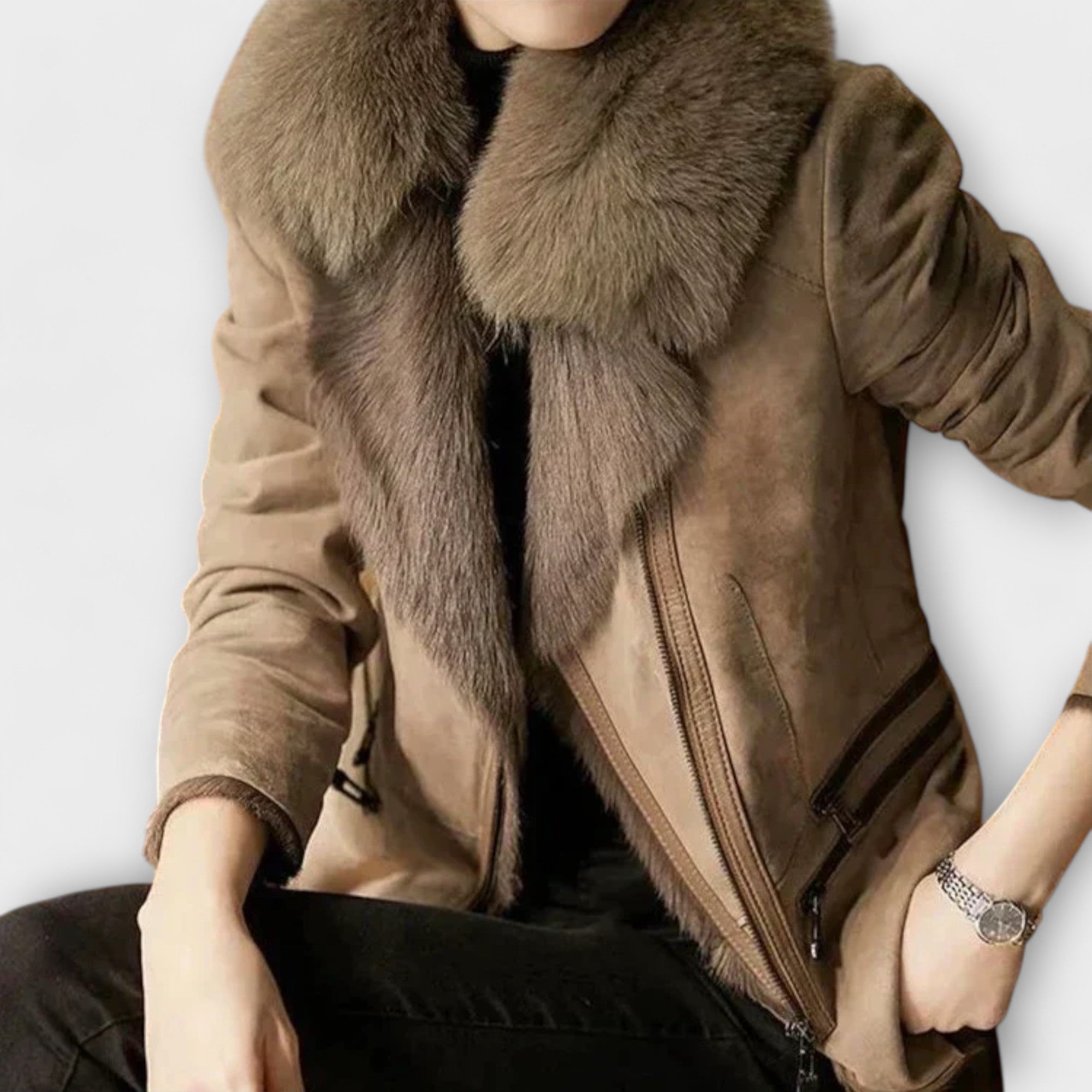 Mariana - Luxury Faux Fur Coat