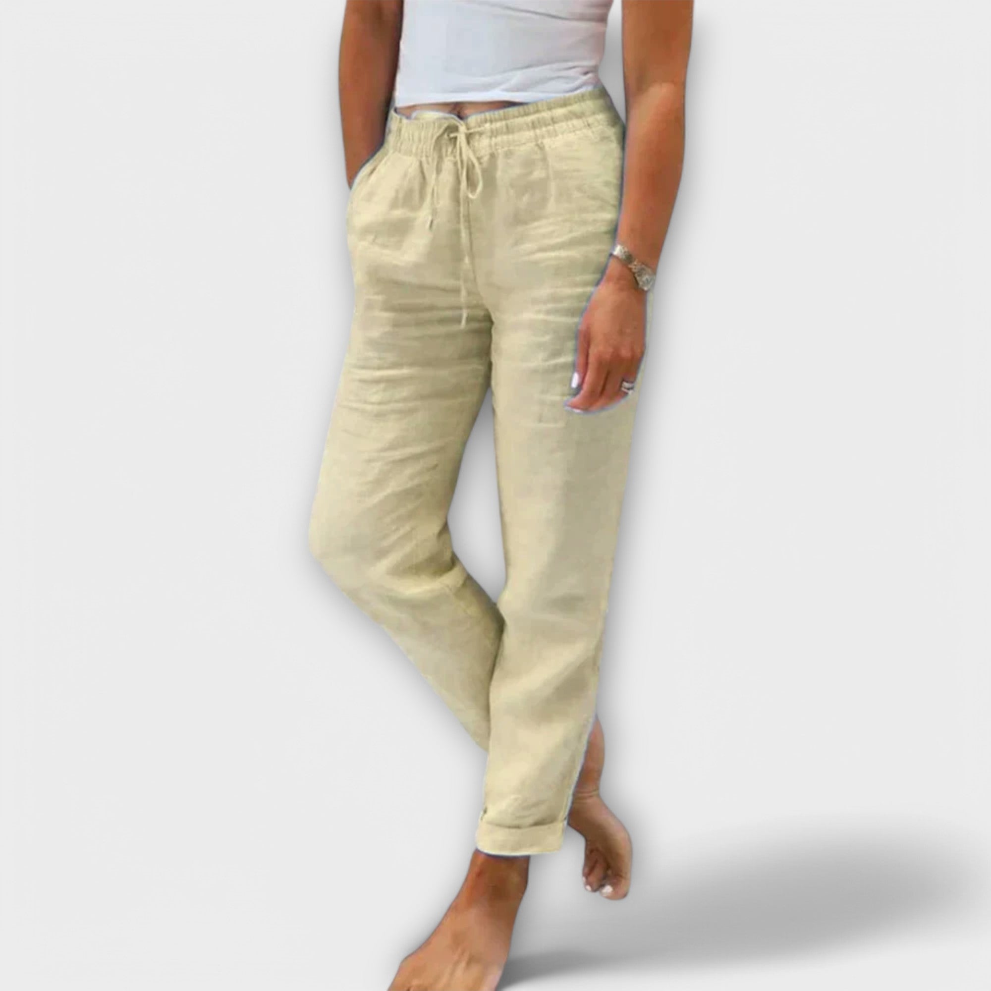 Benedita - Lightweight Linen Pants