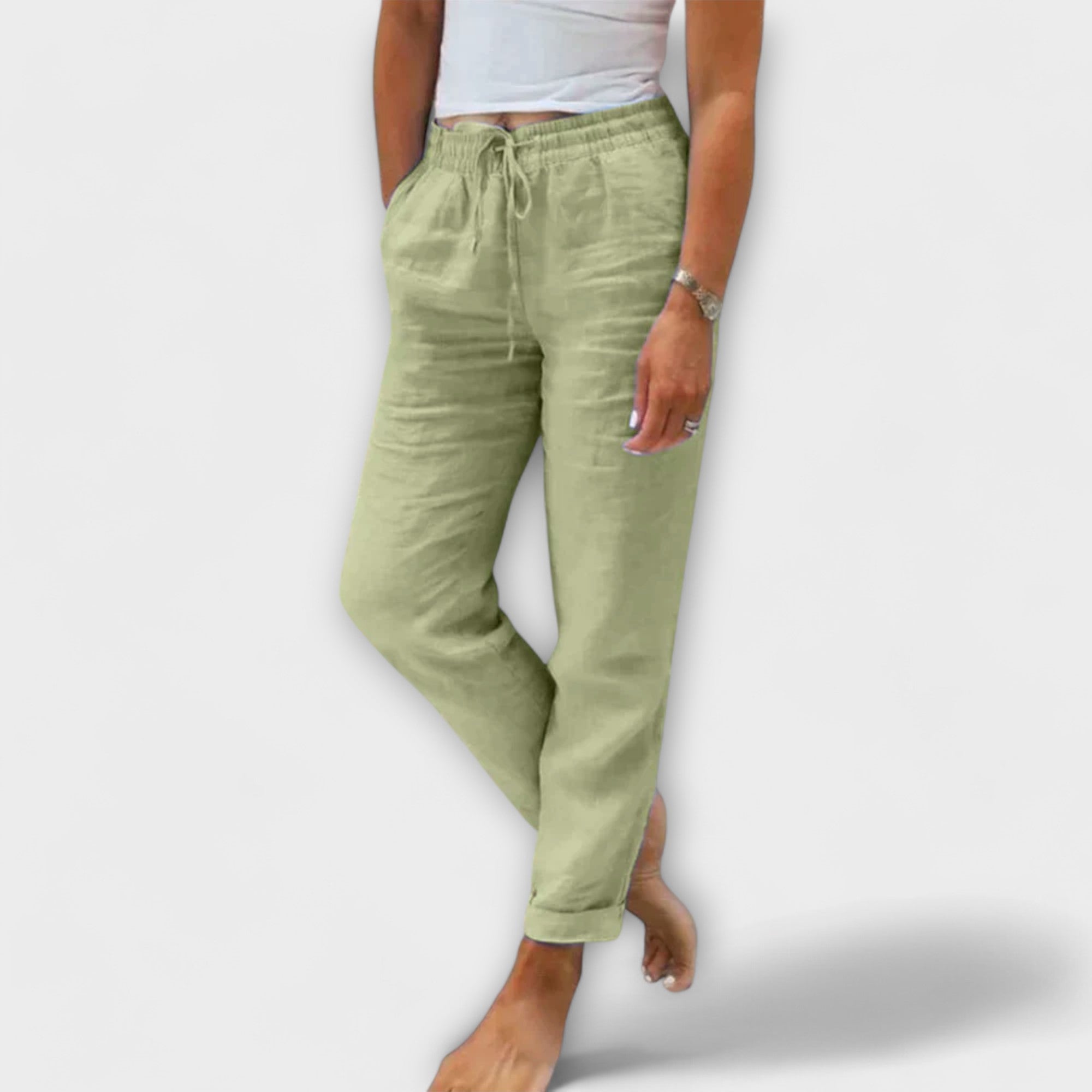 Benedita - Lightweight Linen Pants