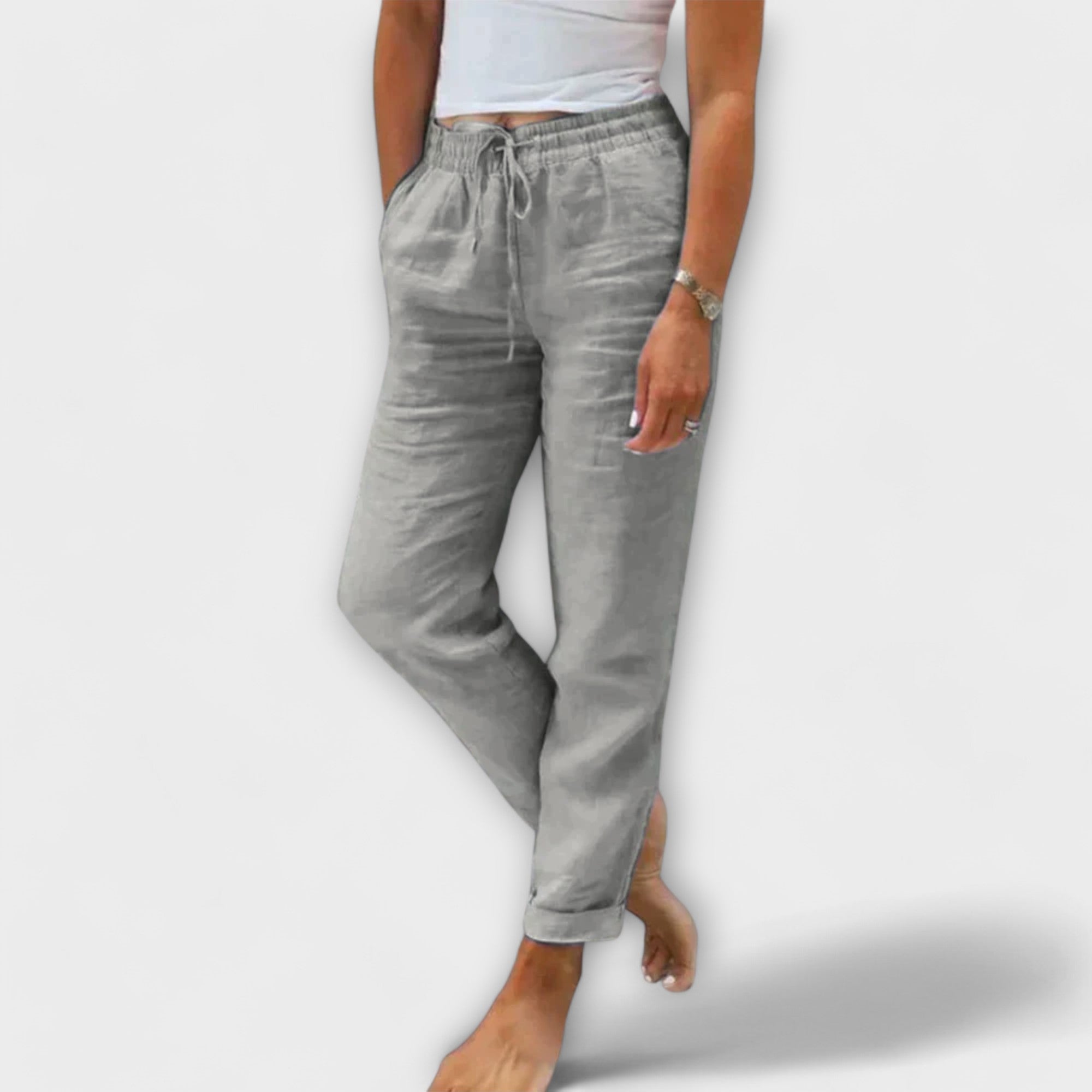 Benedita - Lightweight Linen Pants