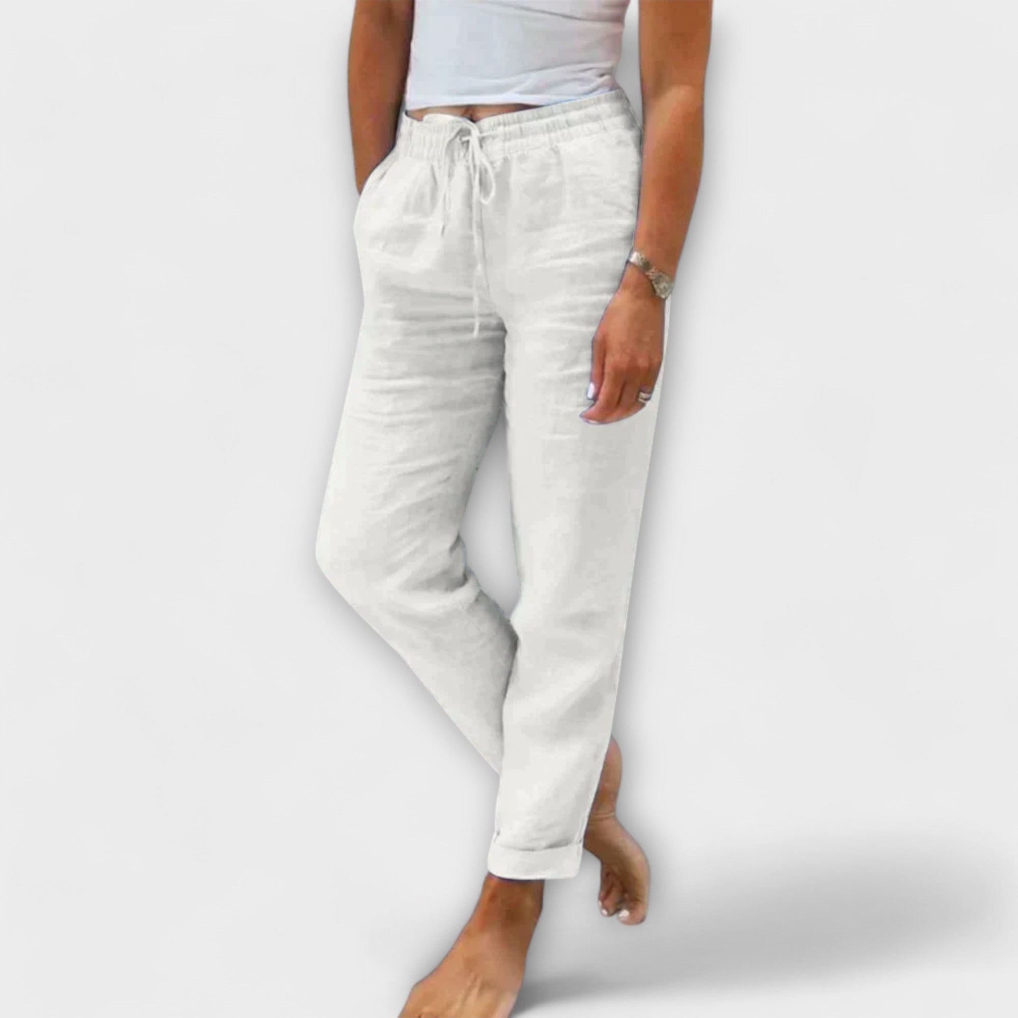 Benedita - Lightweight Linen Pants