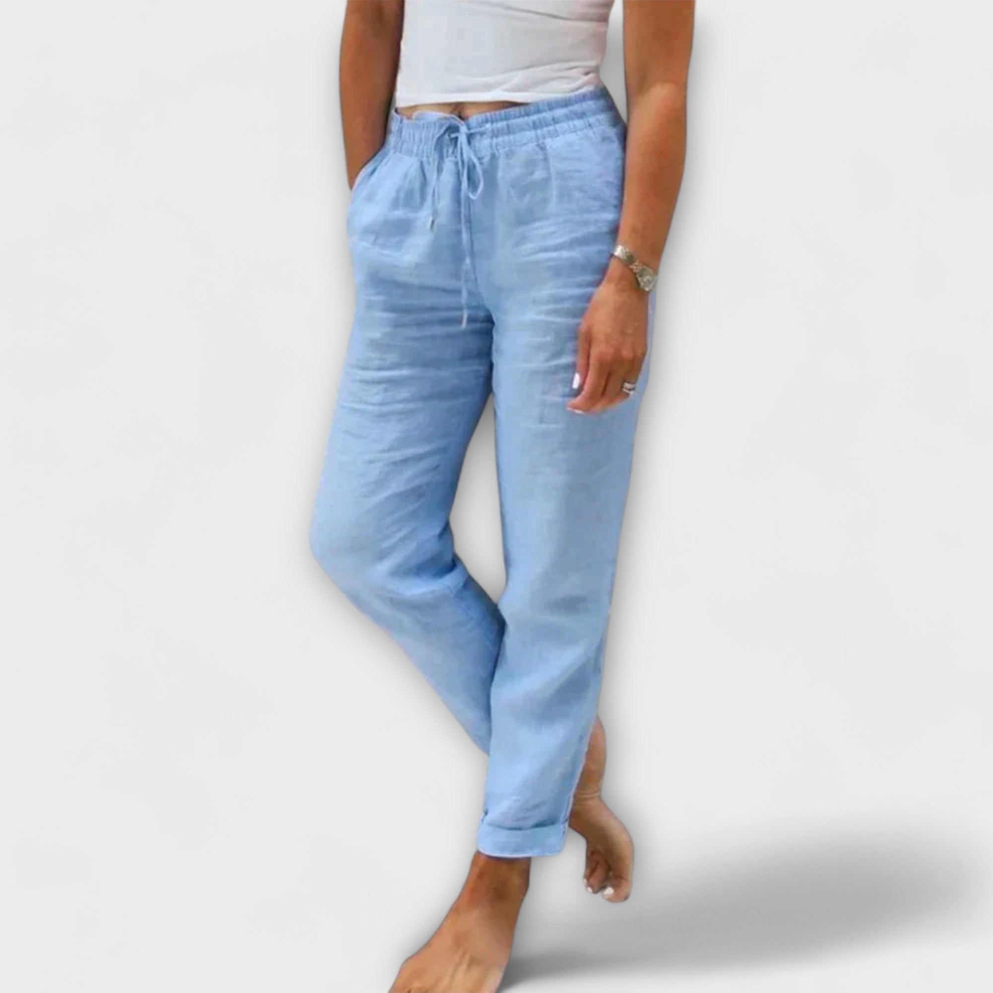 Benedita - Lightweight Linen Pants