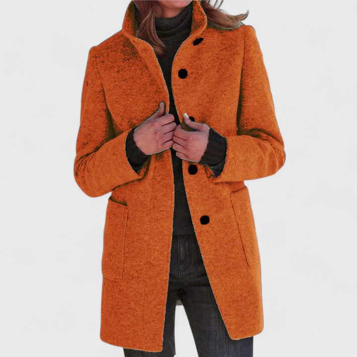 Debora - Classic Wool-Blend Coat