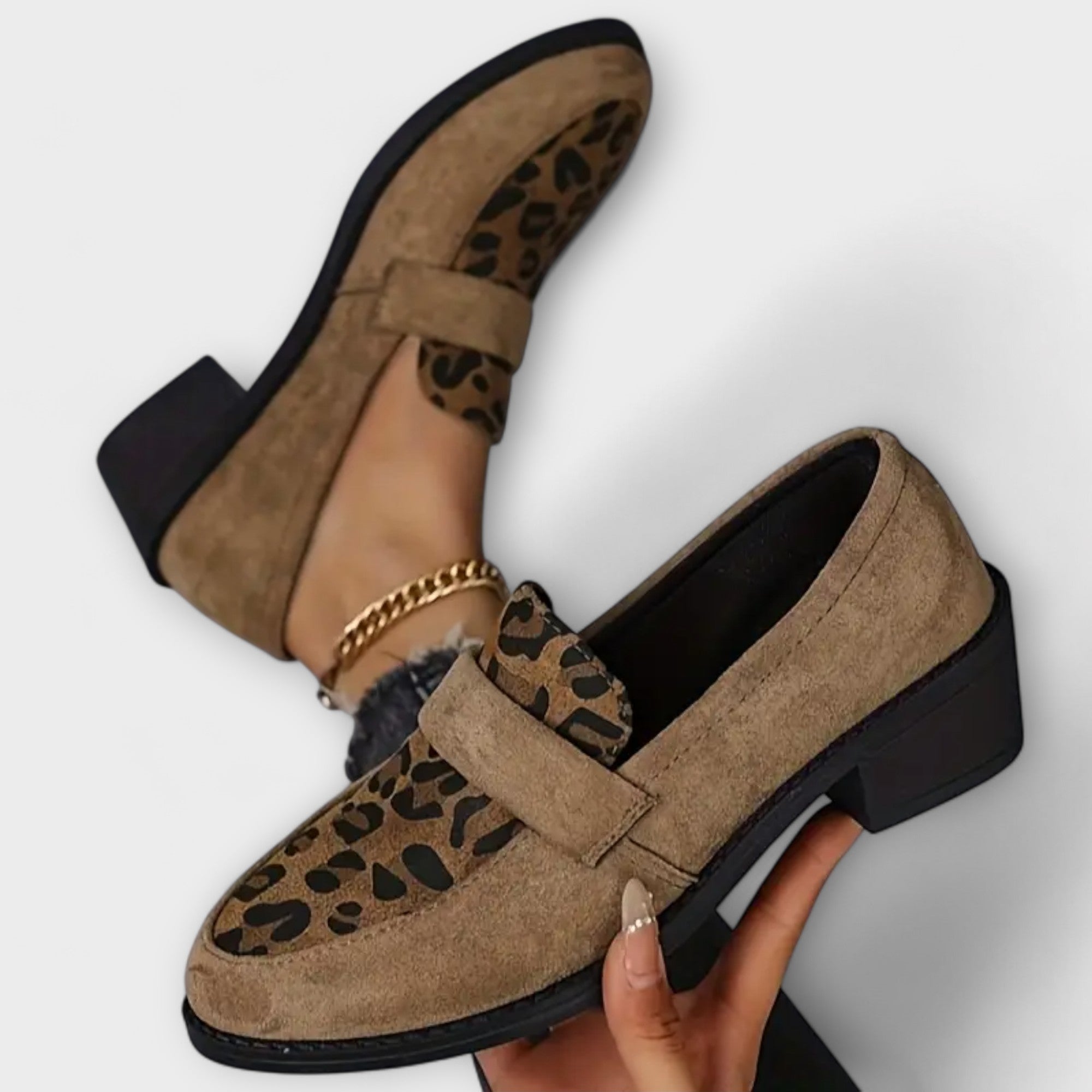 Camila - Elegant Leopard-Print Shoes