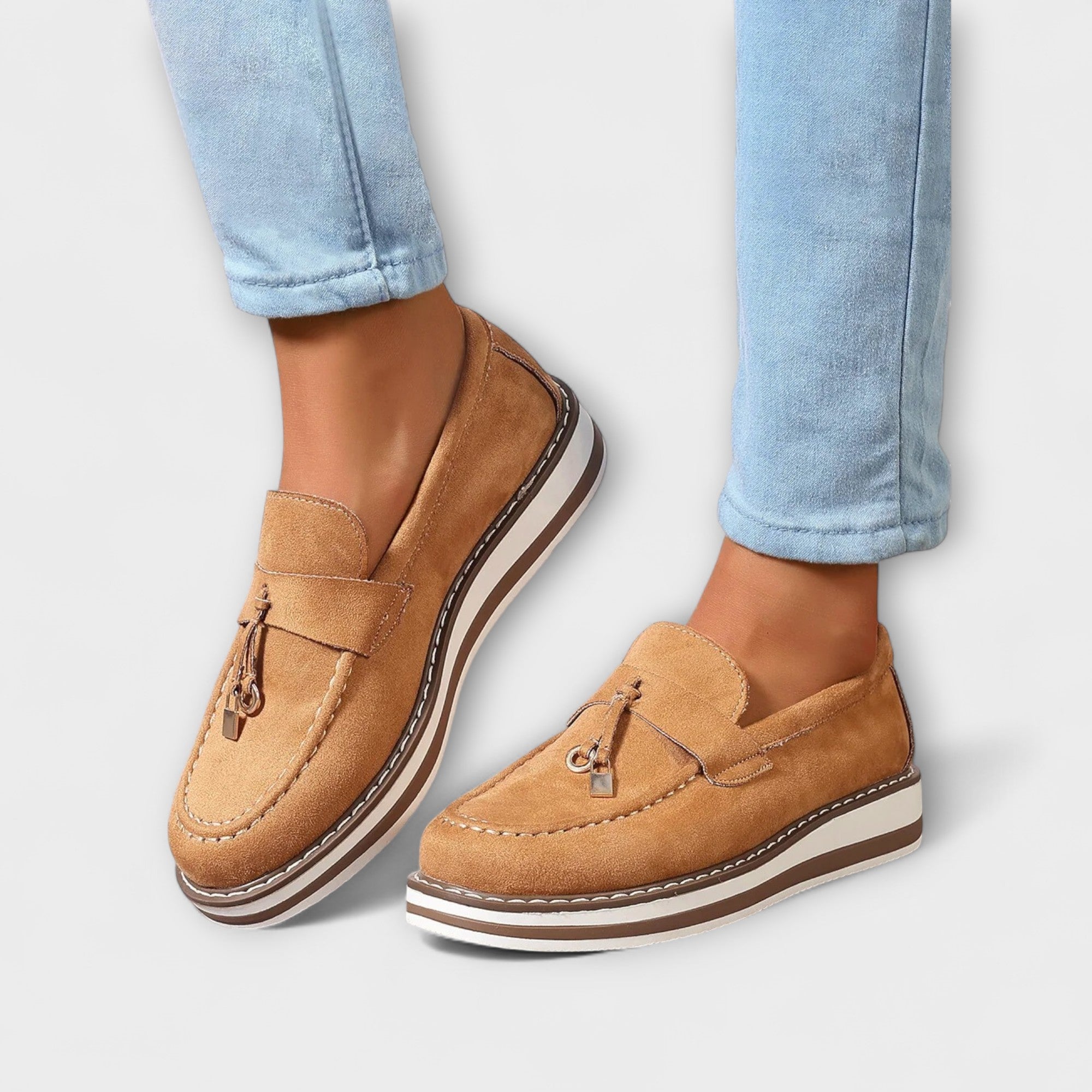 Ines - Casual Round-Toe Loafers