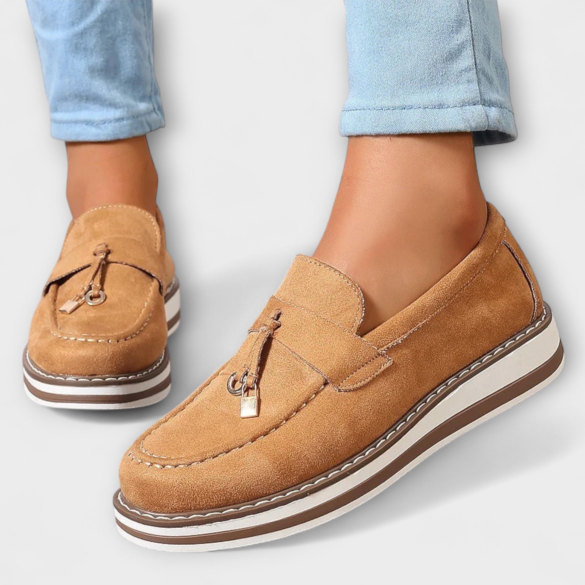 Ines - Casual Round-Toe Loafers