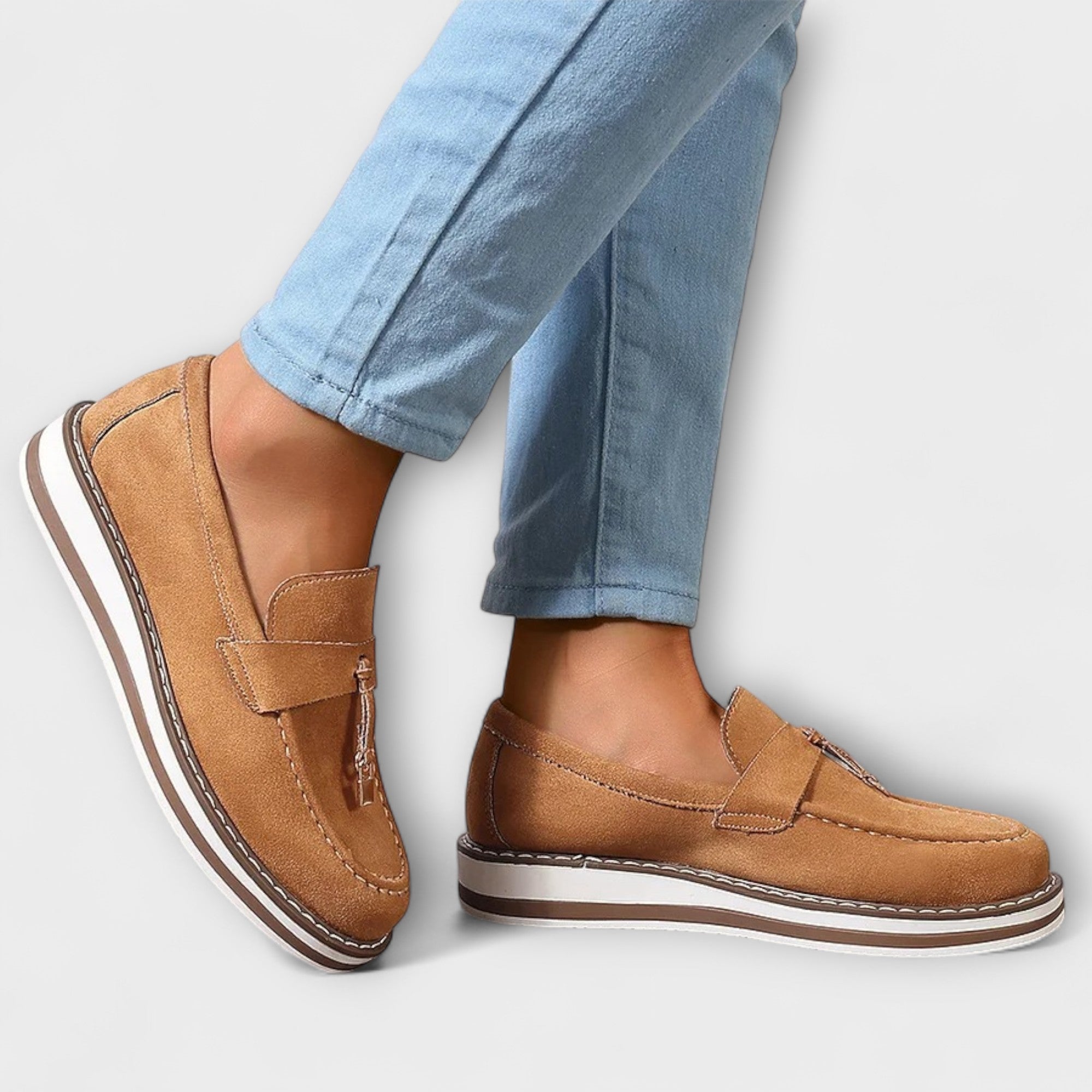 Ines - Casual Round-Toe Loafers