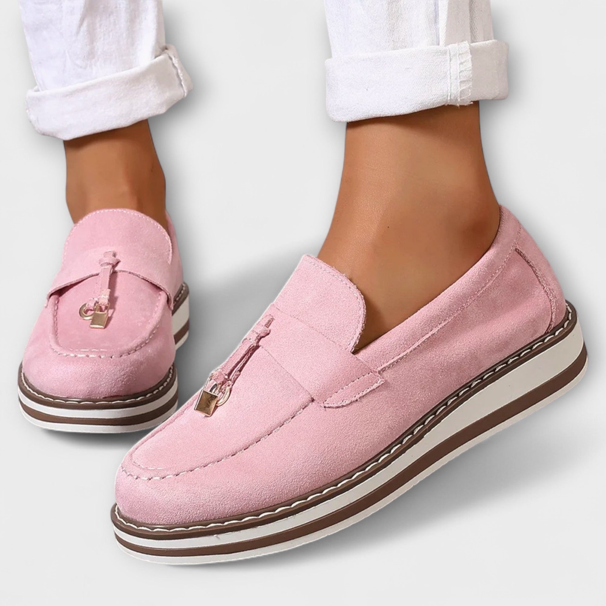 Ines - Casual Round-Toe Loafers
