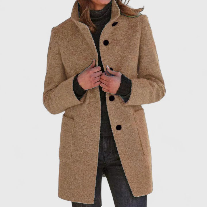 Debora - Classic Wool-Blend Coat
