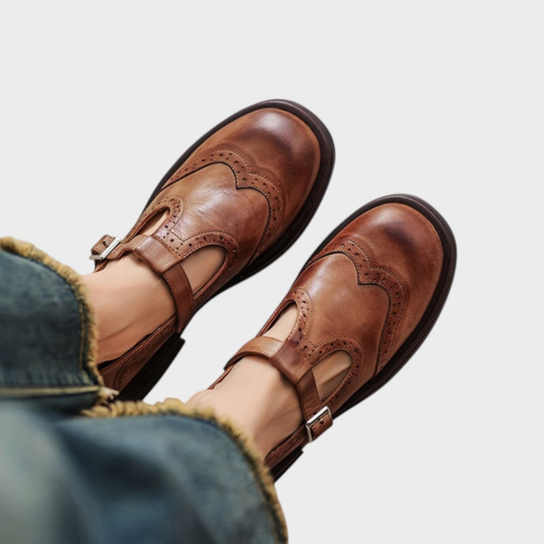 Alexandra - Elegant Leather Shoes