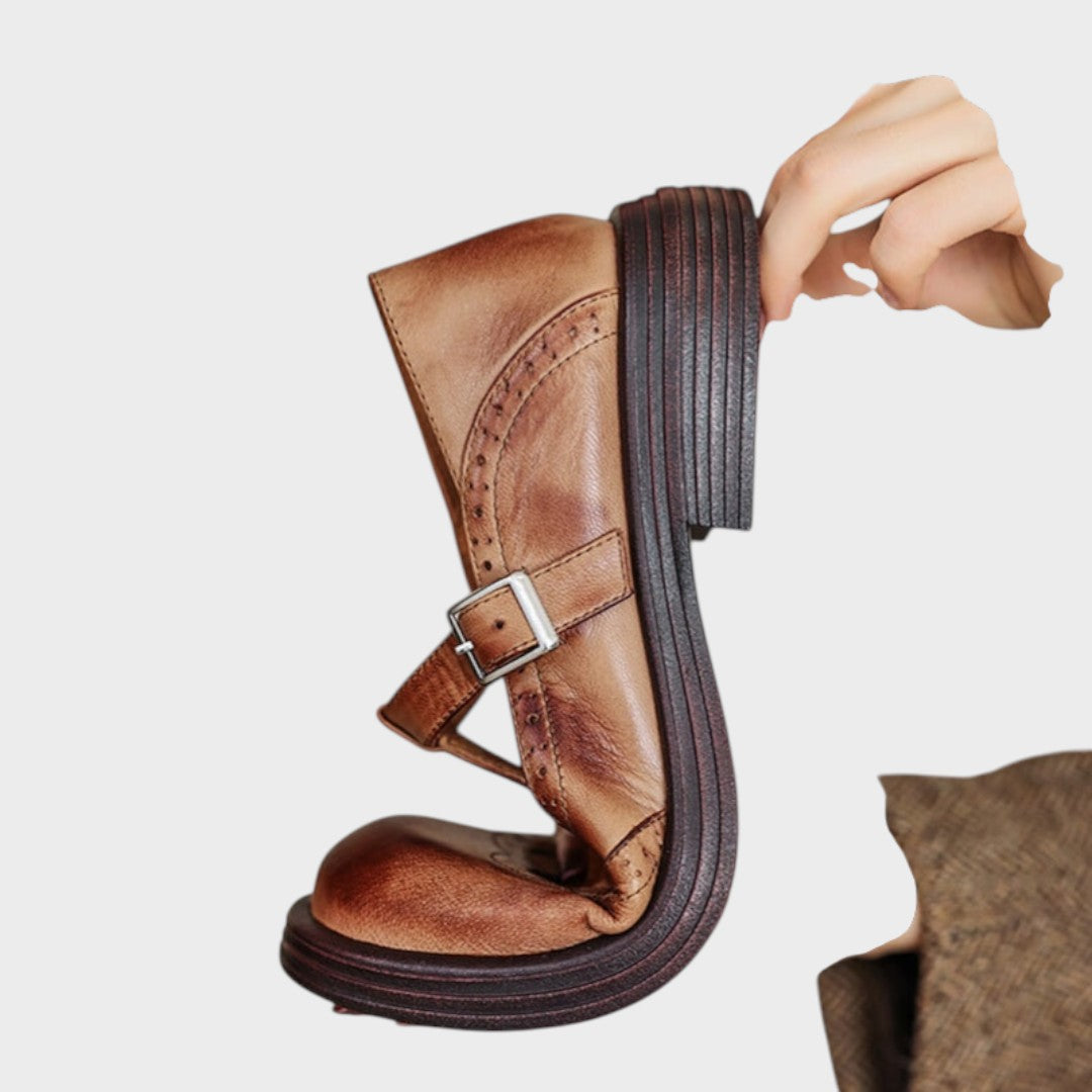 Alexandra - Elegant Leather Shoes